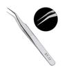 Stainless Steel Anti-iodine Tweezers Long Straight Forceps 12.5cm-30cm Straight Elbow Head Tools