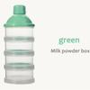 Portable Milk Powder Formula Dispenser Food Container Storage Feeding Boxes for Baby Kids Toddler 4/5 Grid Baby Food Storage Box