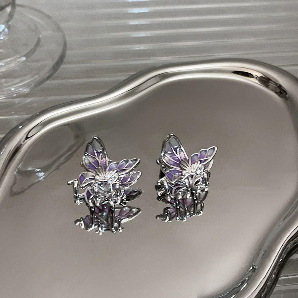 Hollow Animal Hair Clip Y2k Butterfly Hairpin Cute Mini Butterfly Hair Claw  Daily