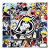 54pcs Naruto Anime Stickers: Waterproof Decals for Laptops, Suitcases, Cars