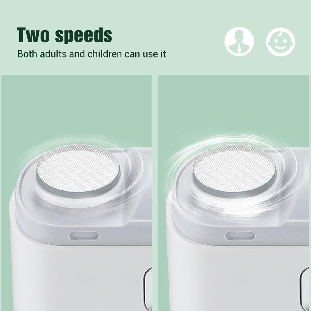 2 in 1 Electric Nail Clipper Fast Polishing Automatic Fingernail File Machine for Adults Children