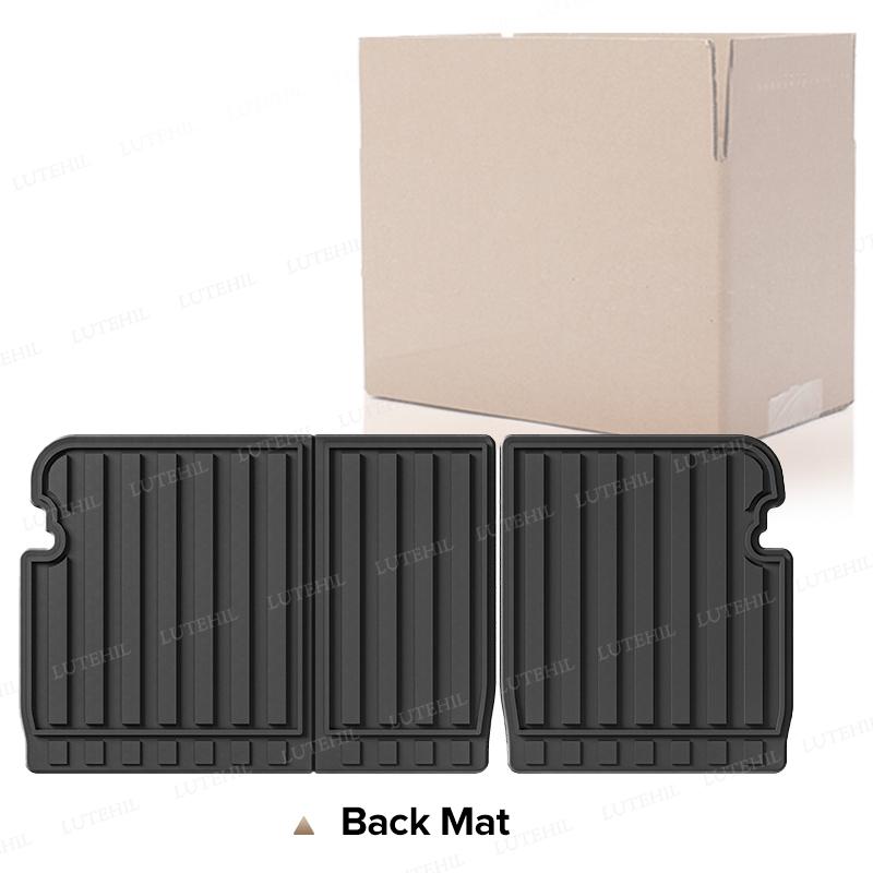 LUTEHIL For Renault/Dacia Duster 2018-2024 2023 Custom All-Weather TPE Floor Mat Trunk Mat Carpet Cover Auto Interior Accessorie