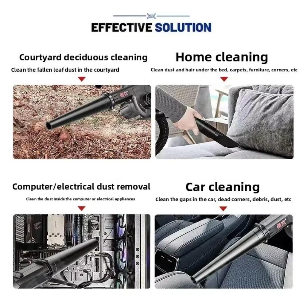1400W Power Electric Air Blower 2 In1 Blowing Dust Collector  Motorcycle Cleaning