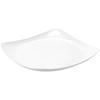 Commercial Melamine Square White Serving Plate
