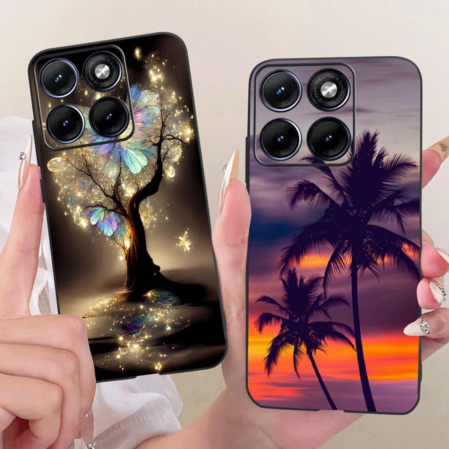Case For Motorola Edge 70 Fusion Phone Cover Butterfly TPU Soft Silicone Cases For Moto Edge70 Fusion XT2605-1  Bumper 6.78''