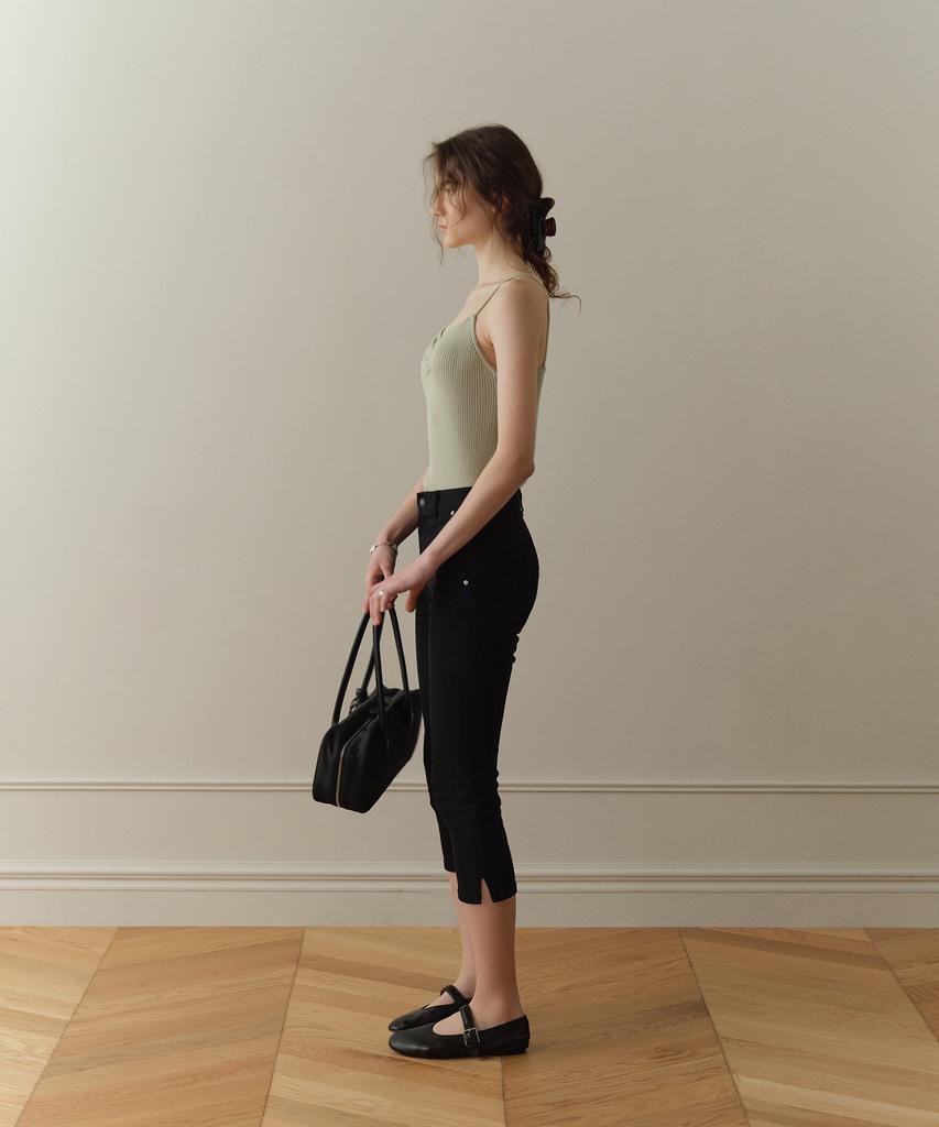 Poyueoaijeuonli Moire Knit Sleeveless (4 Colors)