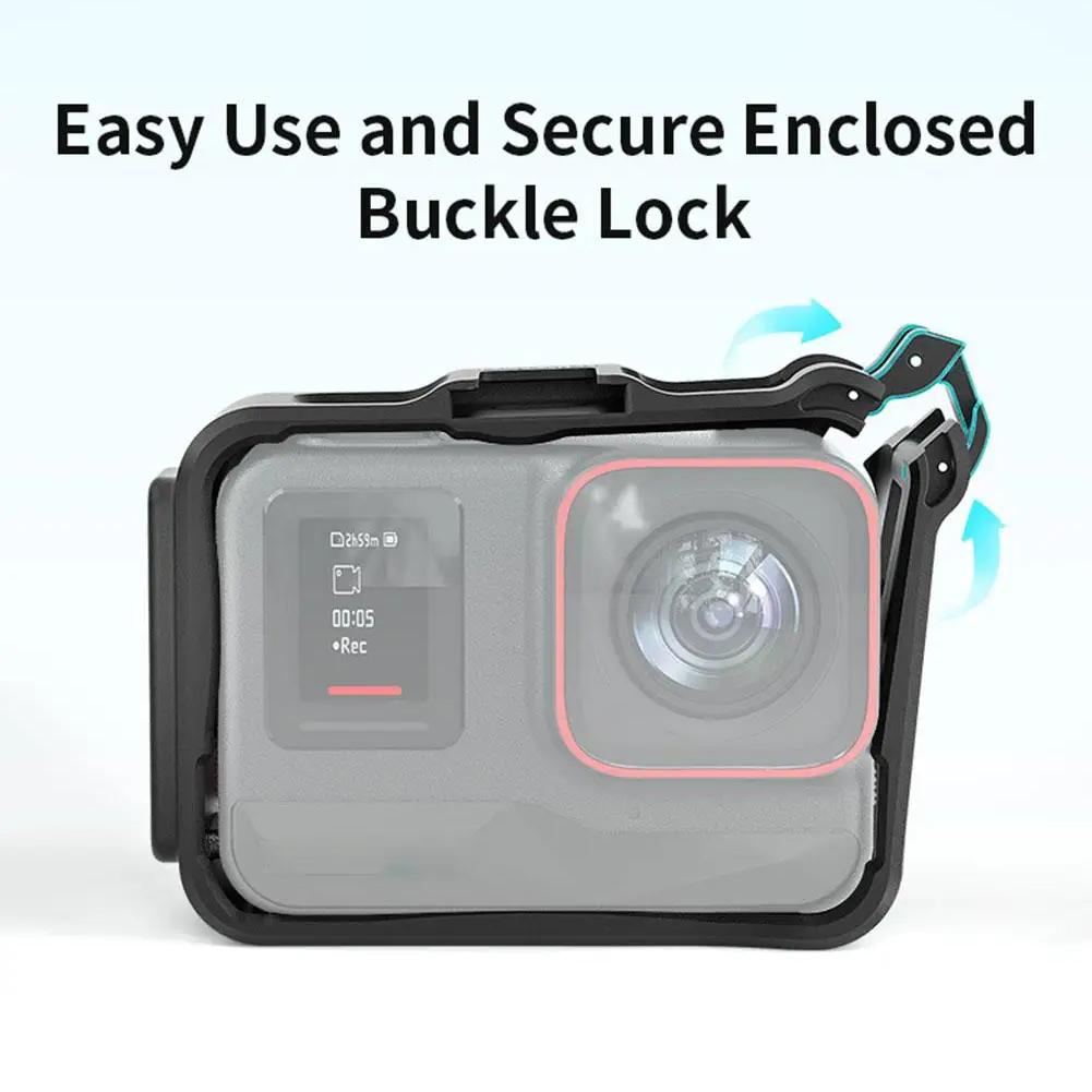 Protective Frame For Insta360 Ace Pro ABS Border Horizontal & Vertical Shooting Protection Frame For Insta 360 Ace Action Camera