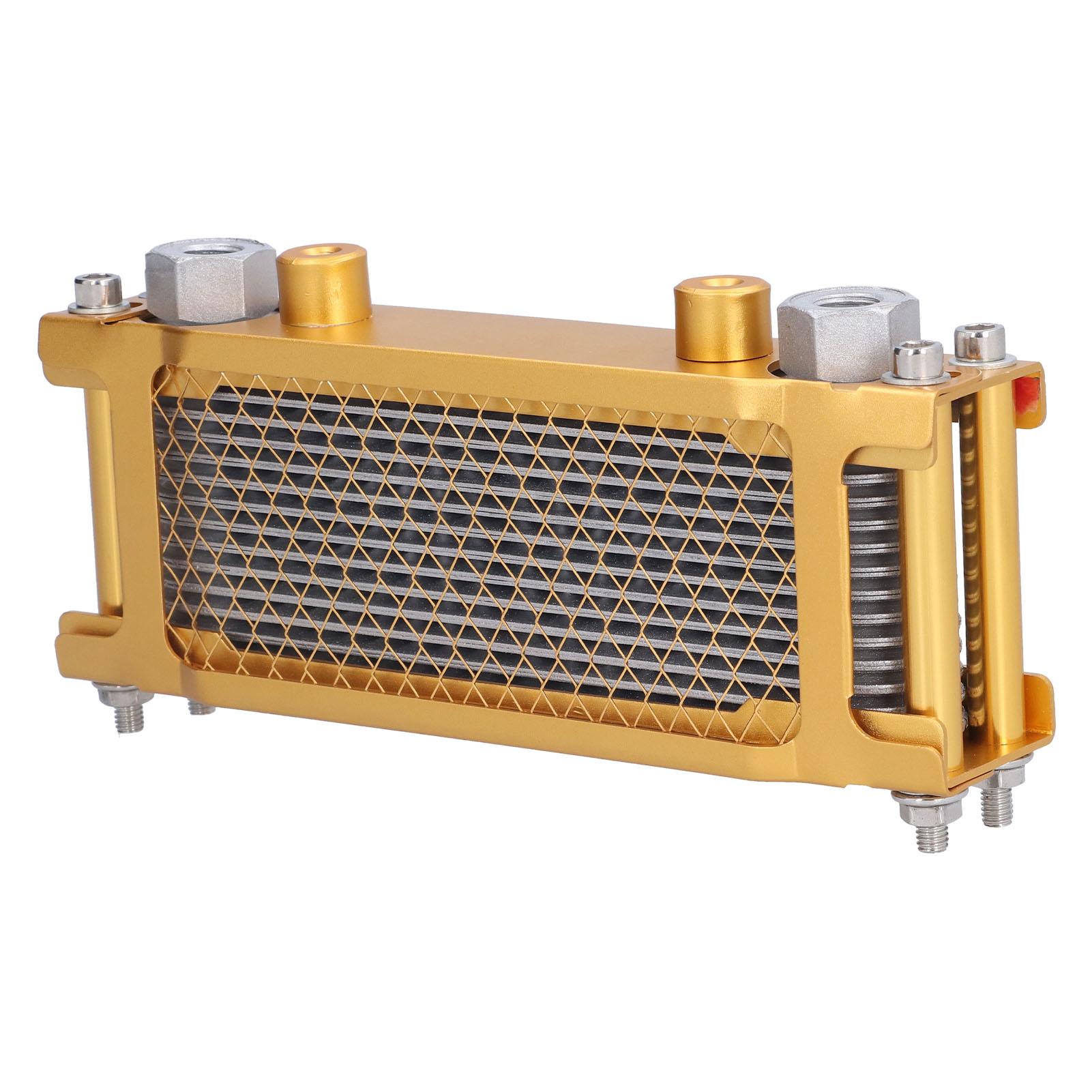 

Universal Motorcycle Engine Oil Cooler Metal Trail Bike Oil Cooler for 125cc‑250cc Motorcycle Dirt Bike