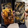 Cool Tiger Lion Phone Cover Case for Xiaomi Redmi Note 14 A4 A5 9 8 7 12 11 Pro 13 Pro Plus K40 K80 11S 14C A1 A2 A3 12C 13C 10