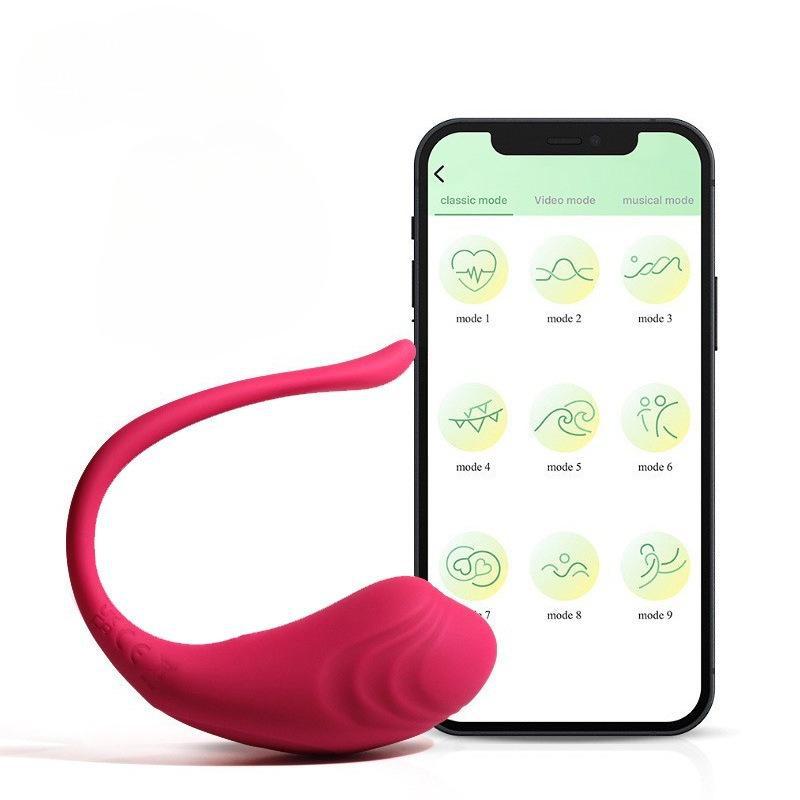 « Oeuf vibrant télécommandé pour la stimulation féminine » APP wearable vibrator