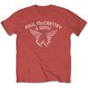 Paul McCartney - Wings Logo - Red T-shirt Unisex T-Shirt