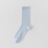 Women's Mulberry Silk Mid-Calf Mesh Socks - Antibacterial, Lightweight, Seamless, Slouchy, Ballet Style