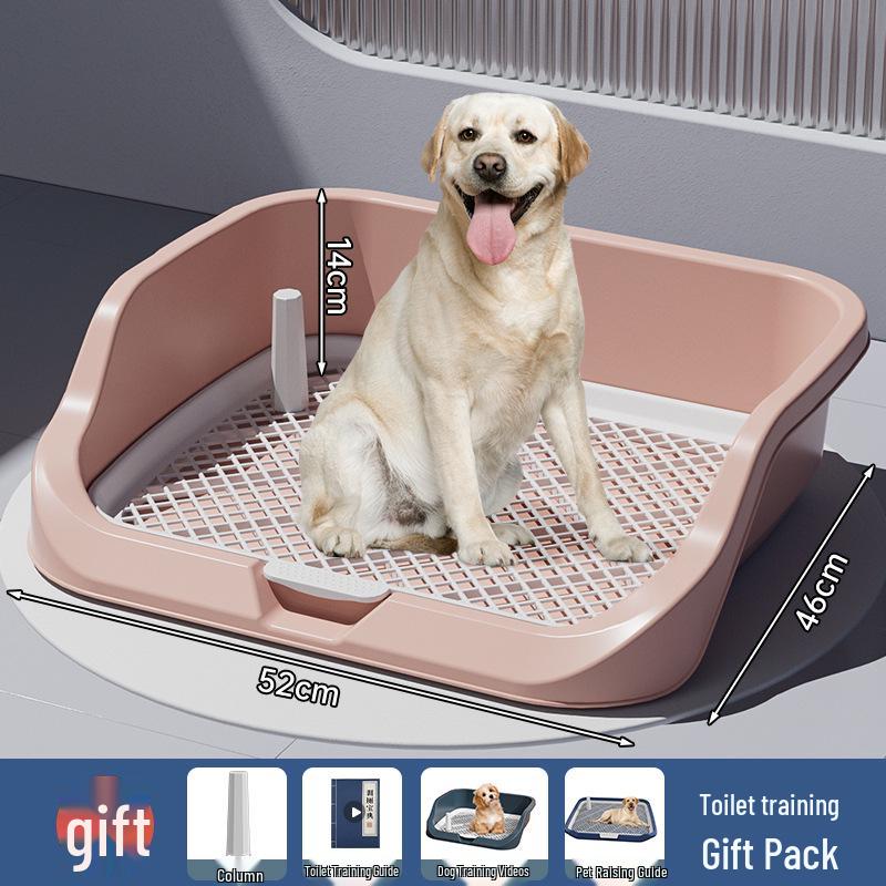 Extra Large High-Fence Anti-Splash Dog Urinal for All Breeds