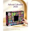 Advent Calendar 24 Day Countdown New Year Family Friends Blind Box Party Squishy Squeeze Holiday Toy Stress Relif