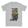 Unisexs TShirts Raccoon Holding Sunflower Cute Flower Mothers Day 100 Cotton Tees Short Sleeve  T Shirts O Neck Tops Party