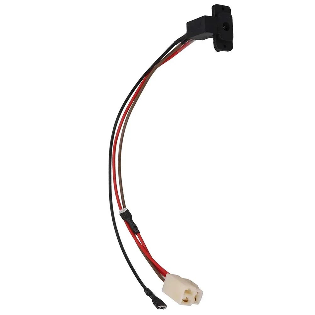 

Children s Electric Car Charger Socket With Wire Replacement 6V/12V/24V Round Charging Port Connects Wiring Harness And Fuse China Mainland