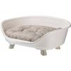 White Relax Cushion Basket - Size L - 73 X 55 X 27 Cm - FERPLAST