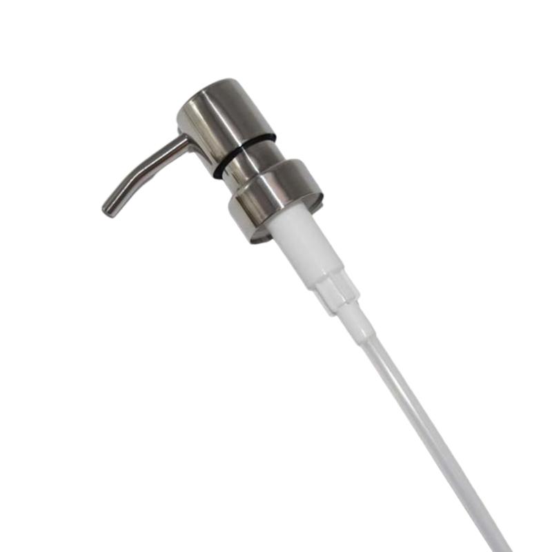 Practical Dispensing Metal Pumps Head Thread Standard Convenient for Cosmetic and Bath Products Daily Casual Use