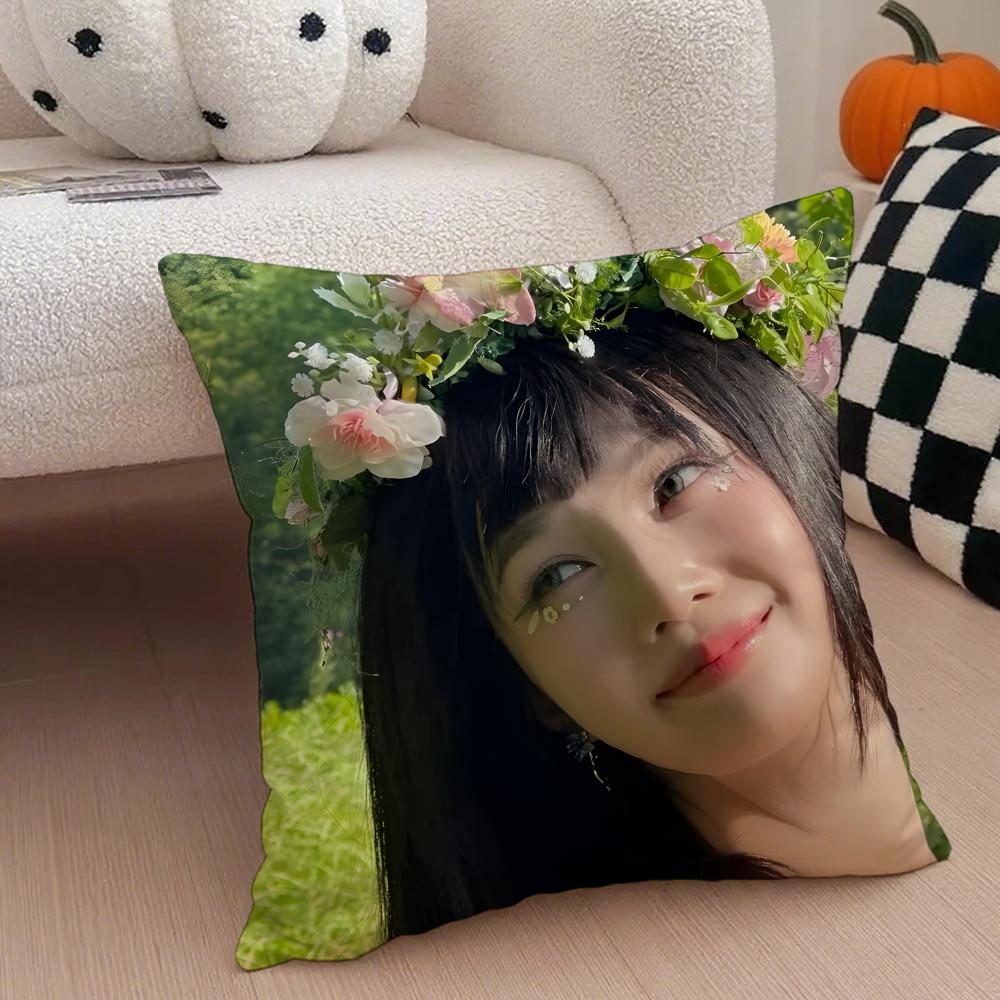 Singer Lovely JJOY Cushion Cover Throw Pillow Cover Hidden Button Durable Polyester Chair Cushion