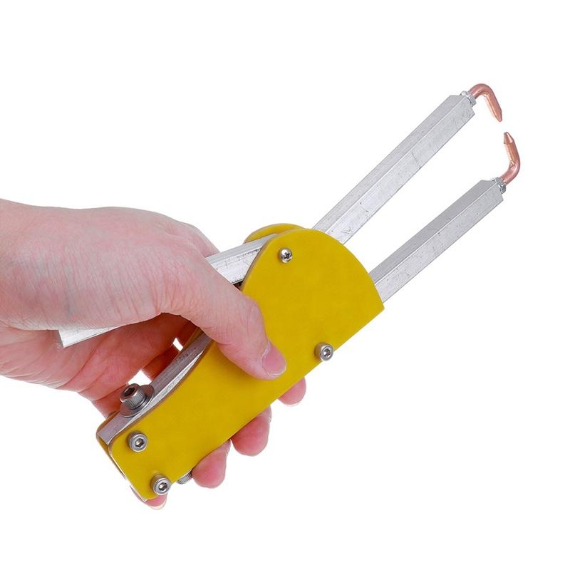 Punktschweißzange Einstellbare Punktschweißmaschine Druck Epoxidplatten Schweißgerät Stift Stumpfschweißzange Für Stahlblech