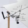 Sharpener Set Fixed-angle Knife Sharpener Knife Sharpening Kit Knife Slicker   Sharpener Abrasive Holding System with 4 Sharpening Stones