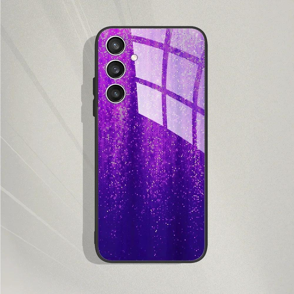 

Чехол для Samsung Galaxy S24 FE Чехол S24 Plus Новая Мода Закаленное Стекло Чехол Расписная Силиконовая Обложка Для Samsung S24 Ultra S 24 S24+ Samsung S24Ultra