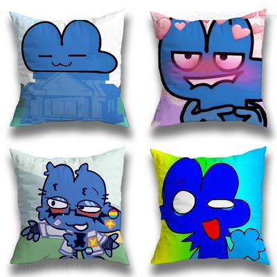 Funny Bfb X and Four Pillowcase Casual Style Decoration, Suitable for Home Decoration (excluding Pillow Core)