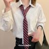 Striped Belt with Jeans, Accessories, Tie, Silk Scarf with Long Ribbon, Streamer, Waist Scarf, Waistband Seal, Waist Decoration.