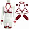 Women's Leather Multi-purpose BDSM Restraint Straps - Thigh, Hand, Foot Lingerie