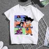 Dragon Ball Cartoon Printed Thin Shortsleeved Tshirt for Boys Suitable for Primary School Students Versatile for All