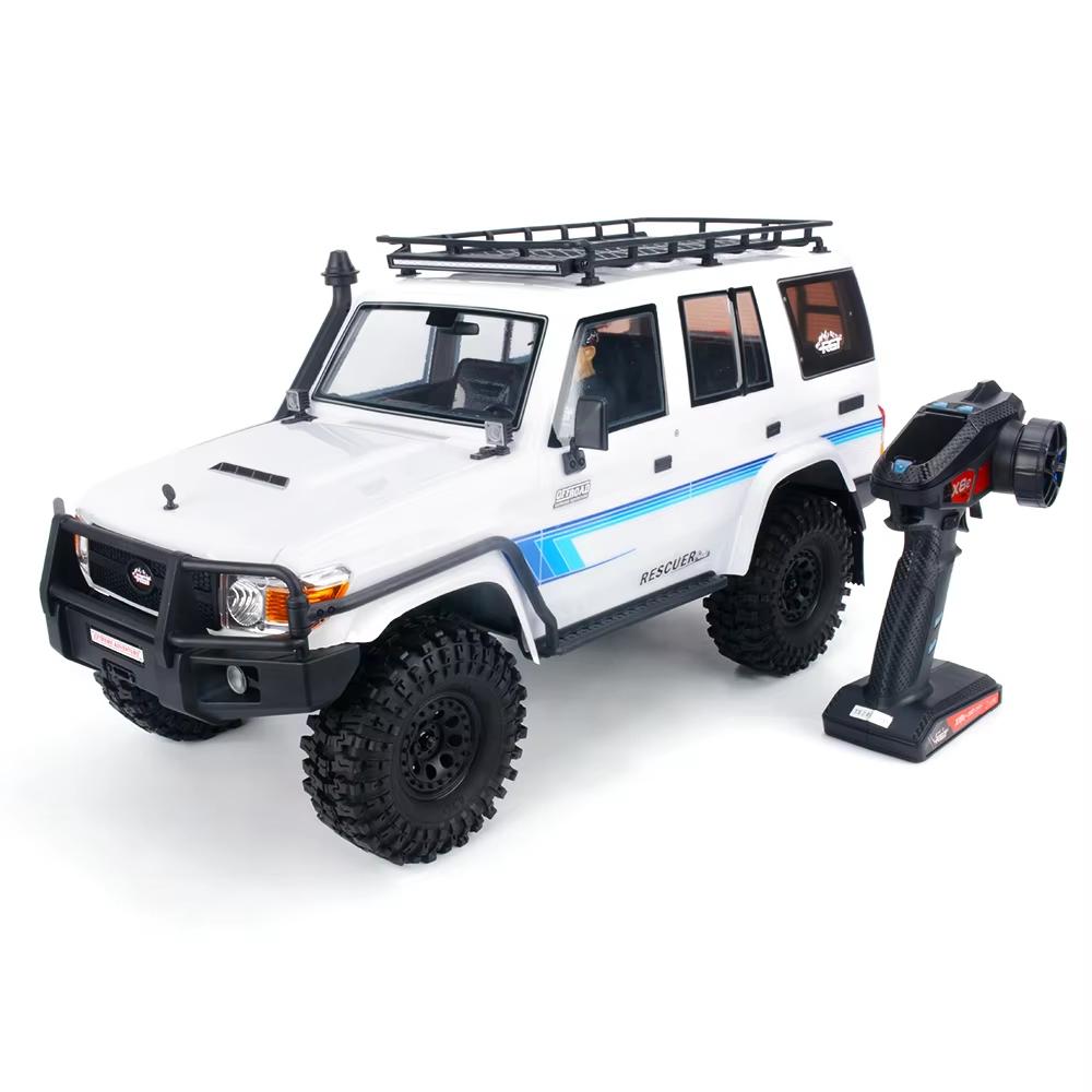 1/10 RGT EX86190 RC Cars Off-Road Vehicle Rescuer Lc76 8 Channel 4WD Crawler Rock Buggy RTR 2.4GHZ 2Speed Shift Off-road