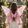 Organza Butterfly Princess Wings Sparkle Cosplay Elf Wings Costume Wings  Halloween Party