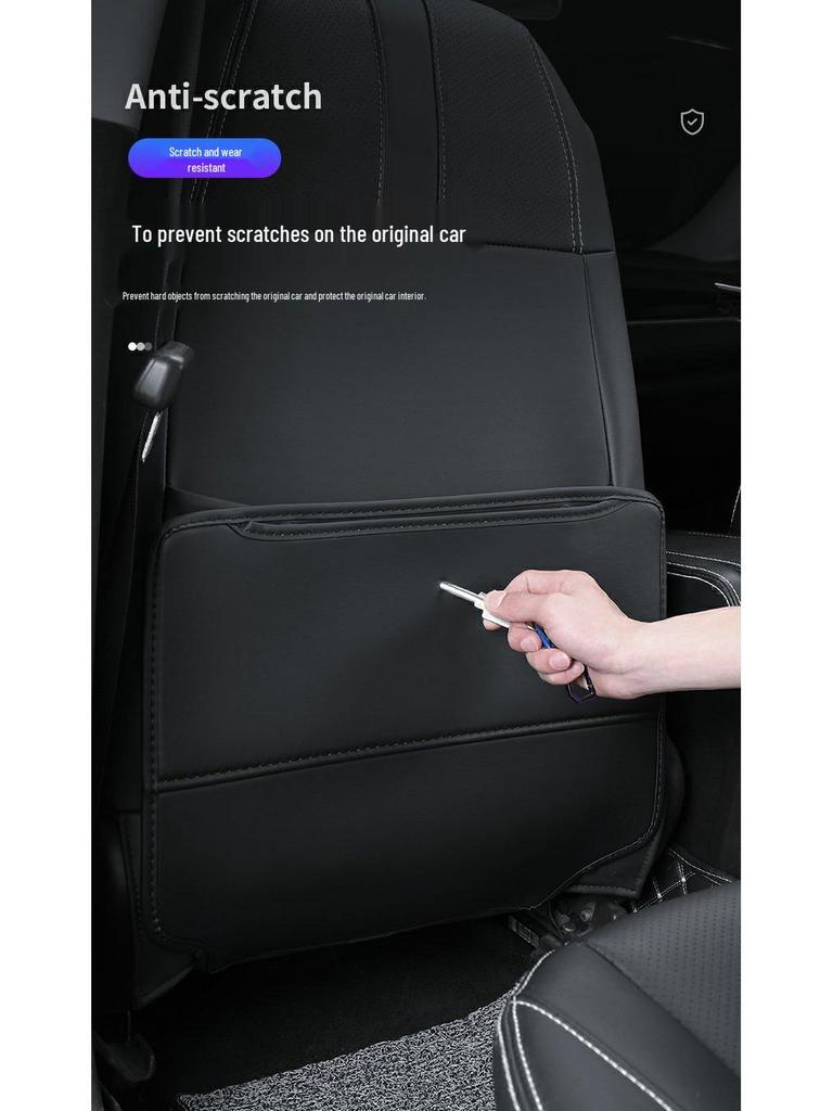 Rear Seat Anti-Kick Mats for BYD Tang EV/DM/DMI (2016-2024)