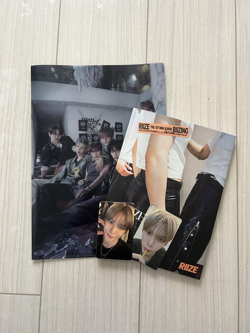 

[ИСПОЛЬЗОВАННЫЙ] альбом RIIZE RIIZING, чистый файл, кассета unseok record