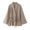 Kaslead New Arrival Women's Clothing Fashion Style Kimono Coat Casual Pants 5427734 4391423