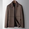Veste Thermique en Laine Double Face avec Revers et Fermeture Éclair pour Jeunes, Luxe Léger, Business, Décollage, Duvet d'Oie