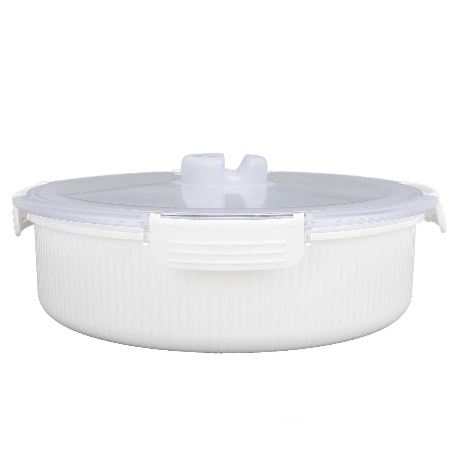 

Divided Serving Tray Electric Vacuum Sealed Clear Snack Plate Snackle Box Container with Lid Pump for Candy Fruits Nuts L