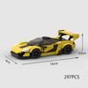 Hot Moc 765Lt City Speed Racing Car Sports Building Blocks Bricks Technique Supercar Racers Vehicles Kits Toys Gift