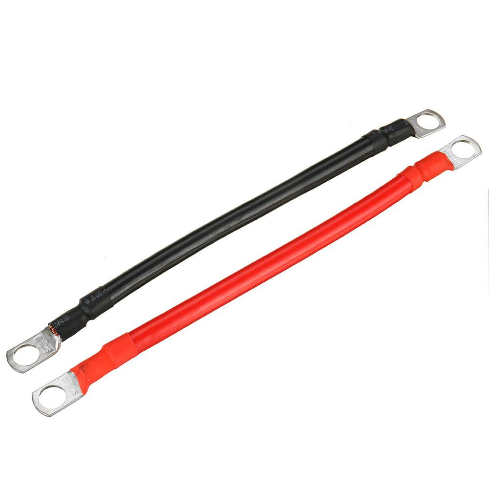 Blei-Gleichstrom-Batterieverbindungskabel positiv/negativ 4 AWG