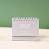 2027 Simple & Fresh Desktop Planner Notebook - English Version