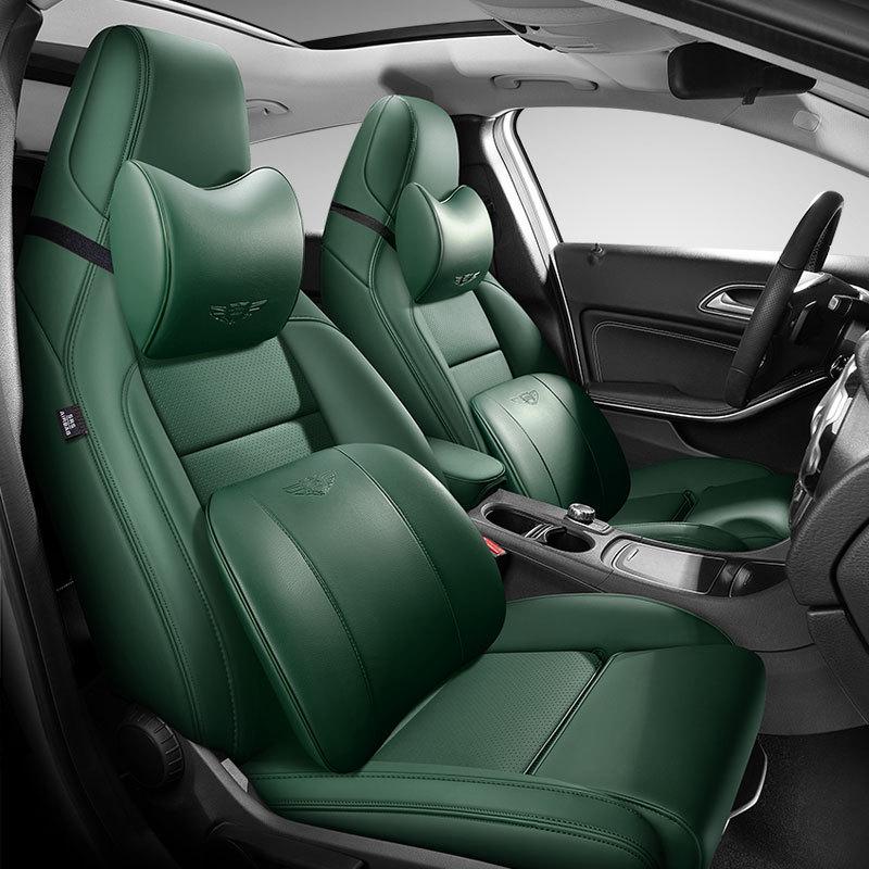 Genuine Leather Full Coverage Seat Cover for Buick Regal, Envision, LaCrosse, Encore, Excelle
