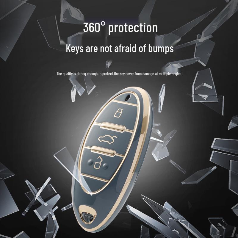 Premium FAW Bestune Car Key Case for T77/T99/B70/T55/T33/E01