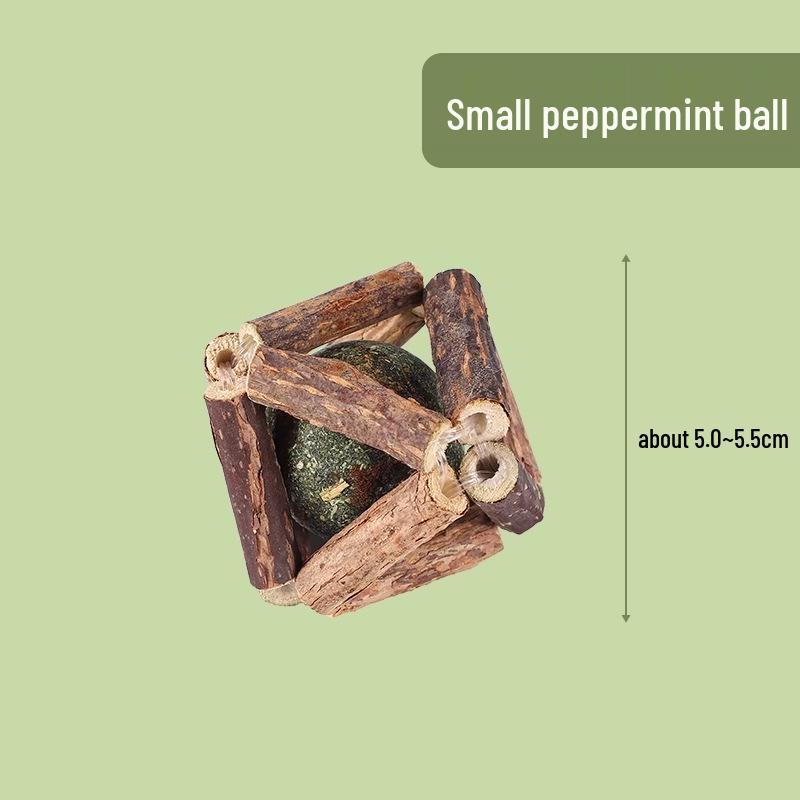 Catnip & Polygonum Teething Ball Toy for Kittens