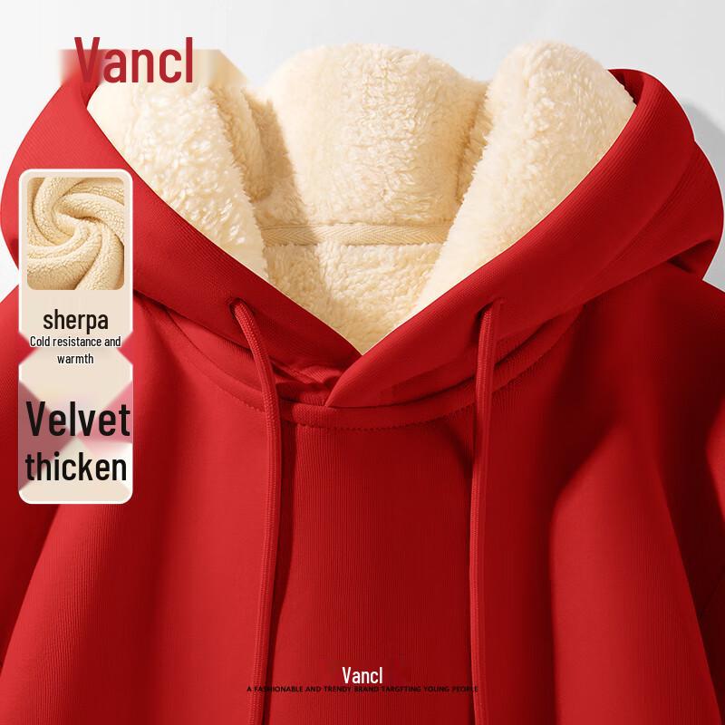 

VANCL Men s Winter Warm Fleece Lined Hoodie 3XL
