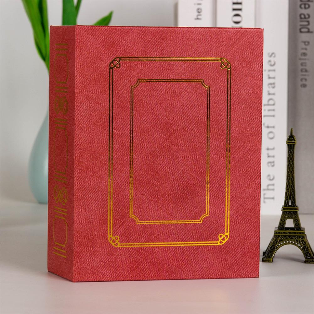 Linen Fabric Photo Album Gold Foil Loose-leaf Photo Album Luxury Collection Album Anniversary Gift