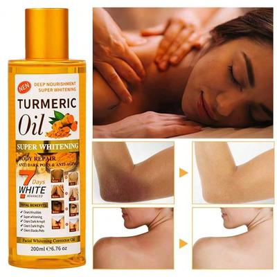 Olio Essenziale di Curcuma per la Cura della Pelle Trattamento Naturale Anti-Età con Proprietà Antiossidanti per Viso e Corpo