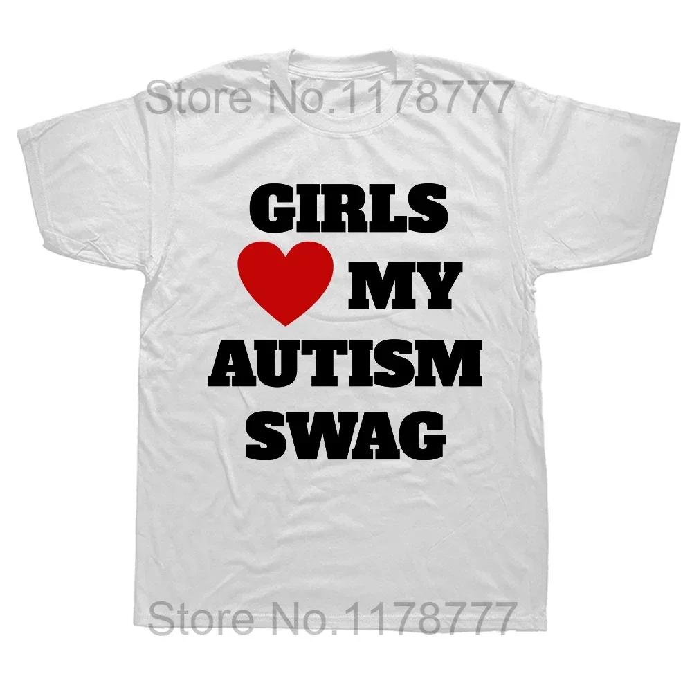 Autism Meme T Shirt Funny Humor Introvert Gift Tshirts For Men Women Summer 100 Cotton Unisex Casual Tee Tops EU Size