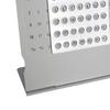 Perpetual Calendar Ultra-Light 1.4oz Aluminum Alloy Manual Adjustable Monthly Desk Calendar