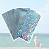10Pcs Holographics Adhesive Film Hard Baits Lure Stickers Fishes Scale Lure Tape