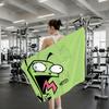 Invader Z-Zim Art Cartoon Towel Quick Drying Beach Towels Are Suitable For Swimming Pools Camping Yoga And The Gym